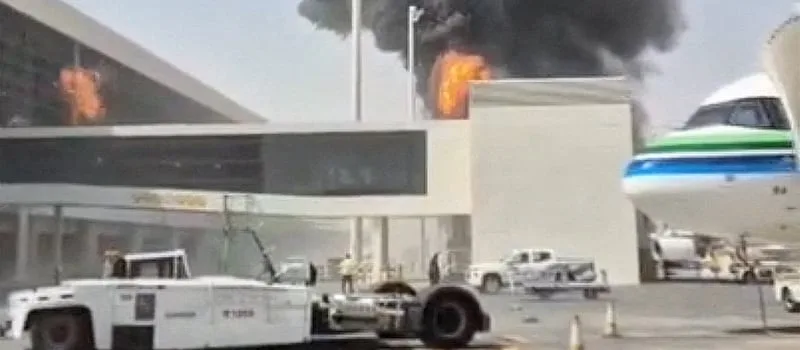 Riyadh airport hit again amid escalating conflict