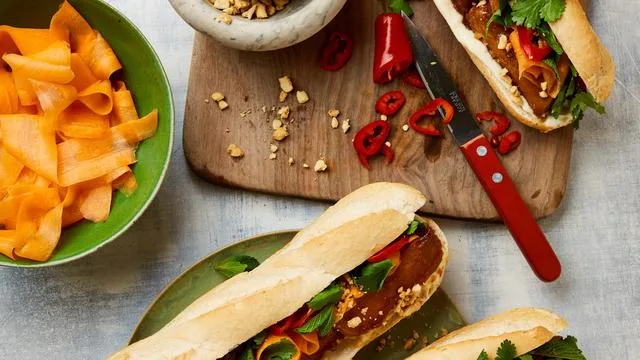 Veganes Bánh mì : Die Königin unter den Sandwiches
