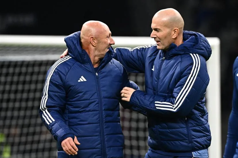 Zinédine Zidane, sélectionneur des Bleus : « Avec Barthez, on parle le même football »