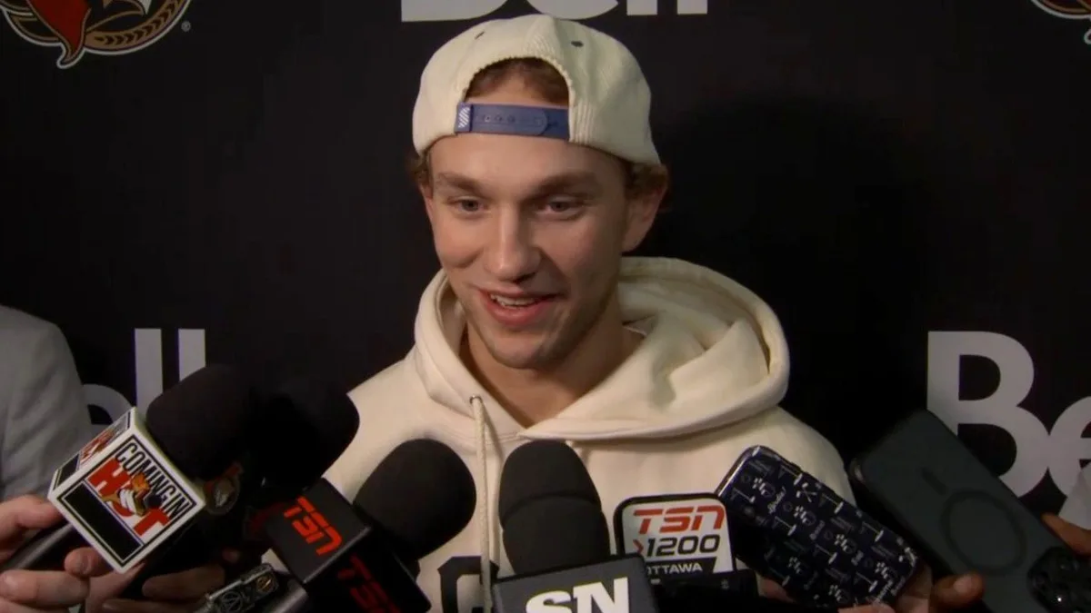 ‘I’m excited’: Eklund pumped to play first home game at Canadian Tire Centre