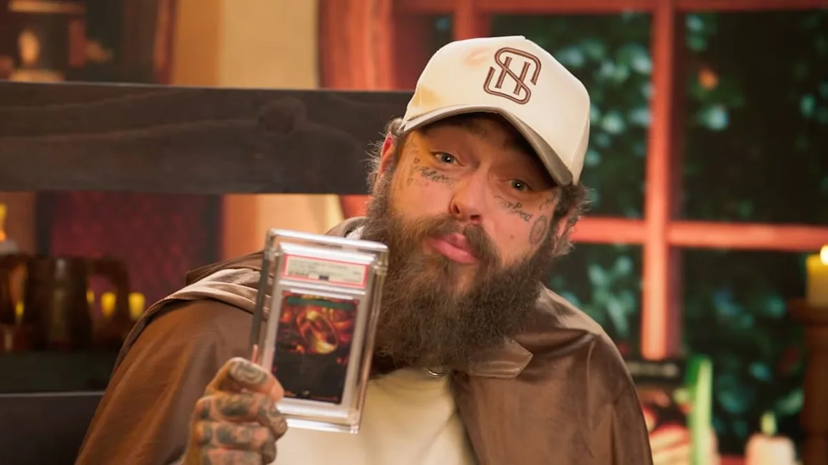 Panik um Millionen-Karte - Post Malone bringt Sammlerstück in Gefah