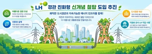 LH, '기피시설' 철탑 디자인 경관 친화적으로 바꾼다