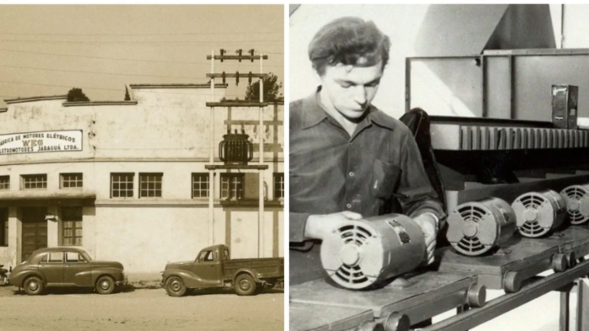 Três homens investiram o valor de um Fusca cada um para fundar gigante mundial dos motores elétricos que fatura bilhões