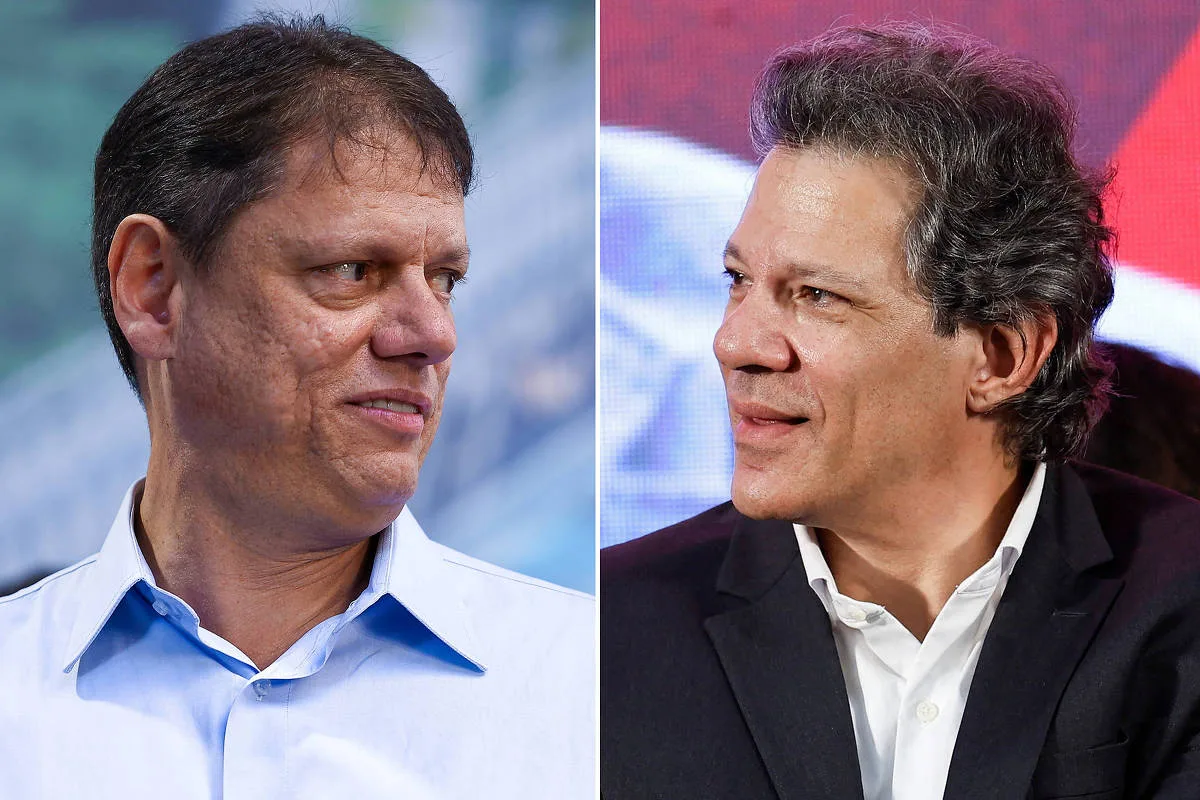 Tarcísio decide não ir a debate na Record, e Haddad quer ser entrevistado