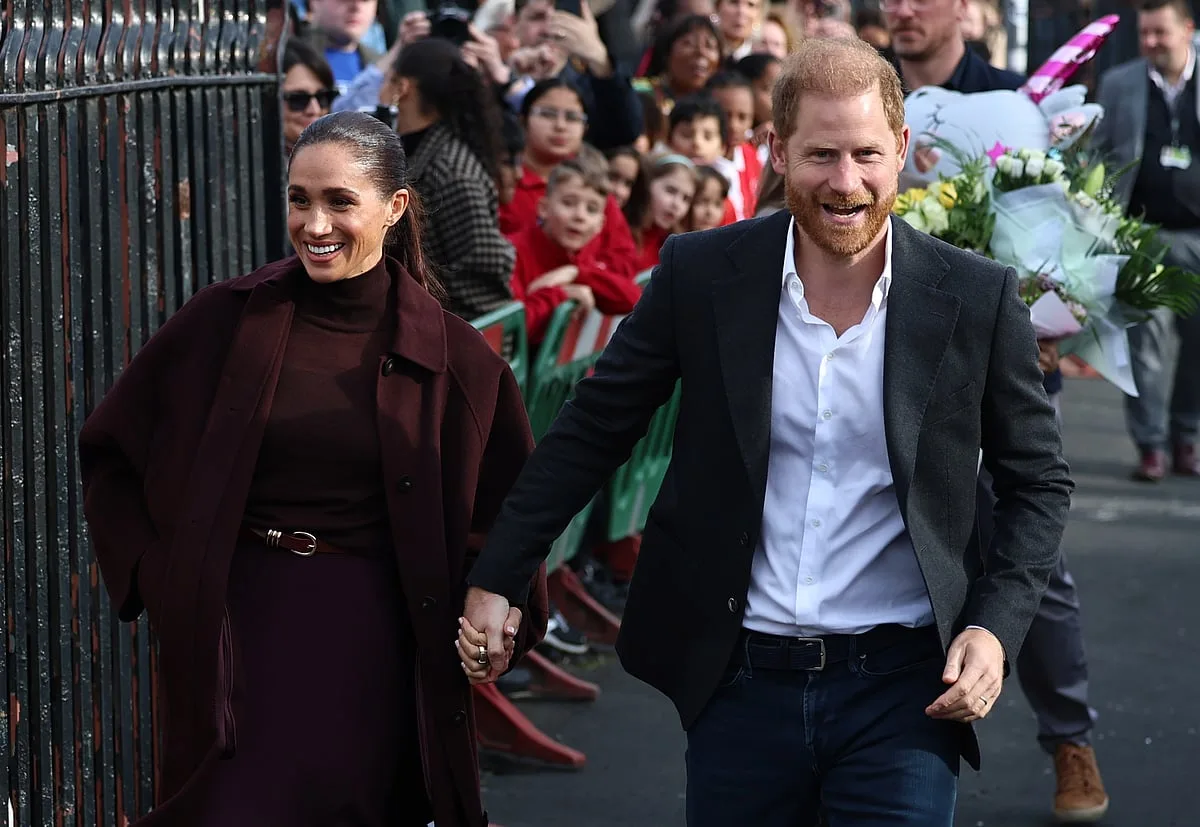 Harry e Meghan regressam aos eventos públicos no Reino Unido. Veja as imagens