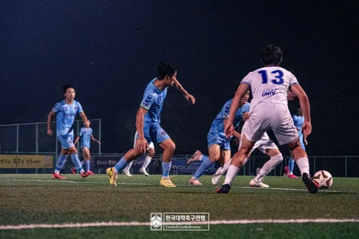 [대학축구]'2년 만의 리턴매치' 동명대vs선문대 결승 격돌…중앙대vs용인대 '파이널' 대진 완성