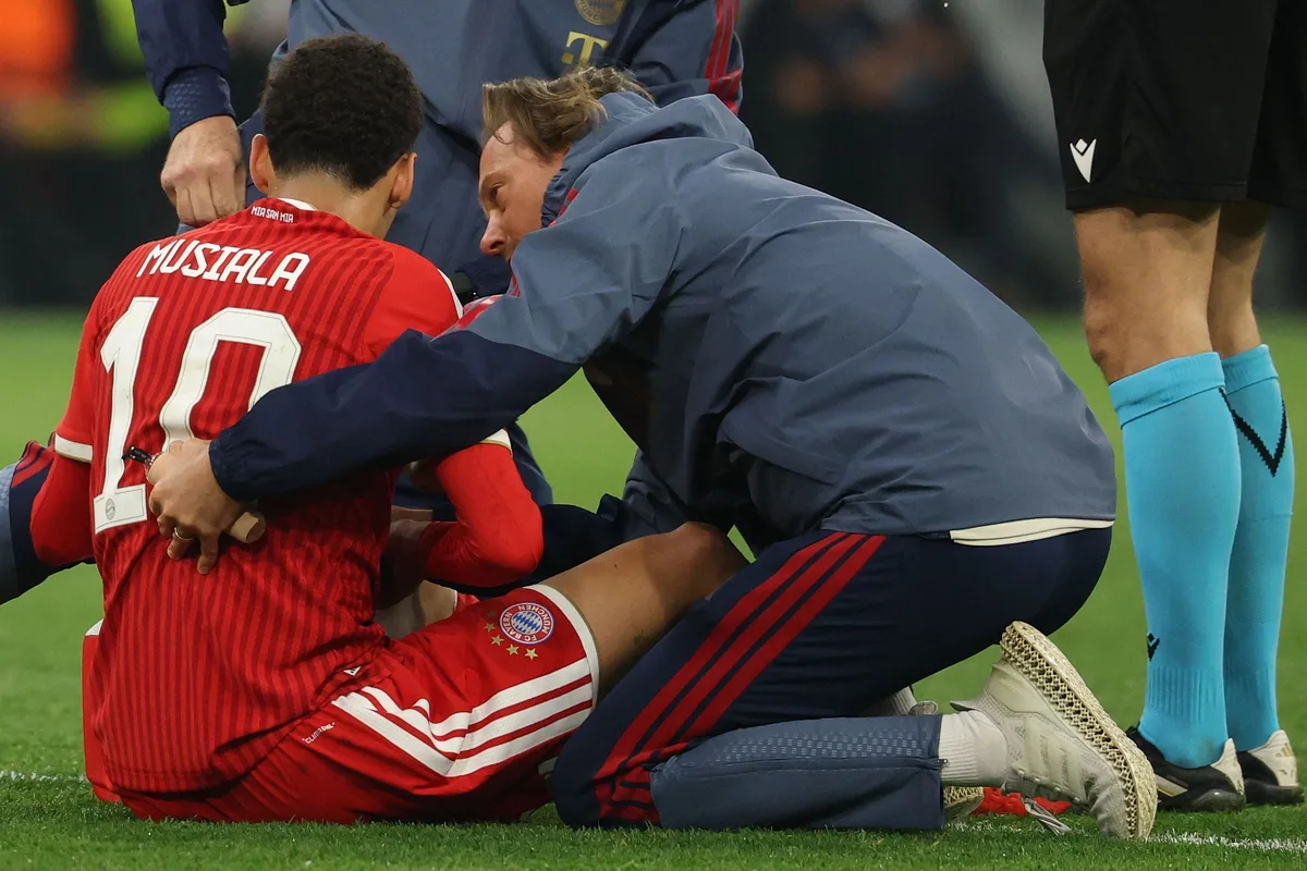 Los desmayos de Musiala alertan al Bayern