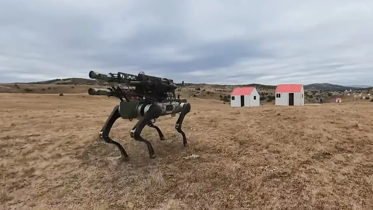 Were the Serbian military’s new robot dogs built using Chinese technology?