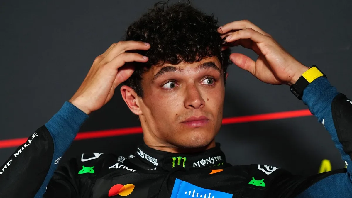 'Pretty pants!' - Norris rules McLaren out of Baku pole fight