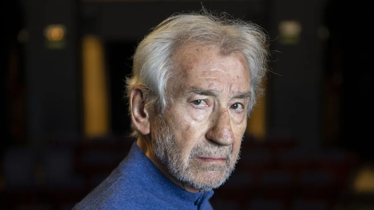 José Sacristán, 88 años: "Me crié sin coche, sin radio y sin agua caliente ni retrete. Solo comía puré de harina de almorta"