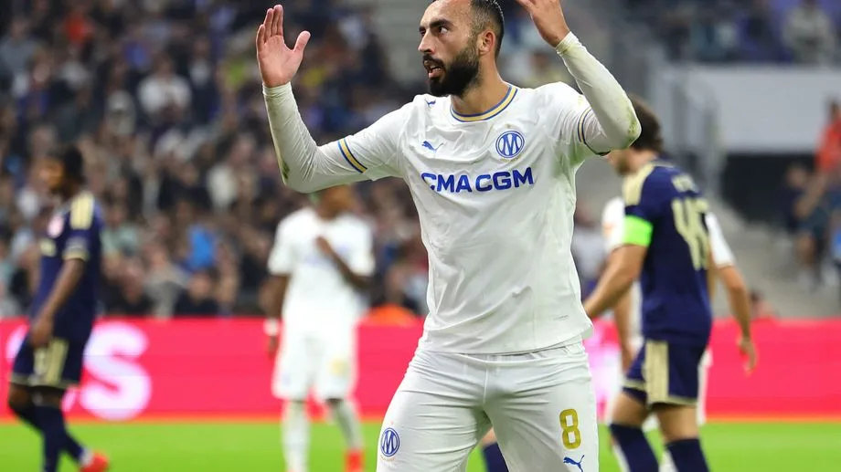 Ligue Europa : un OM frustrant et frustré s'incline contre l'Olympiakos (0-1)