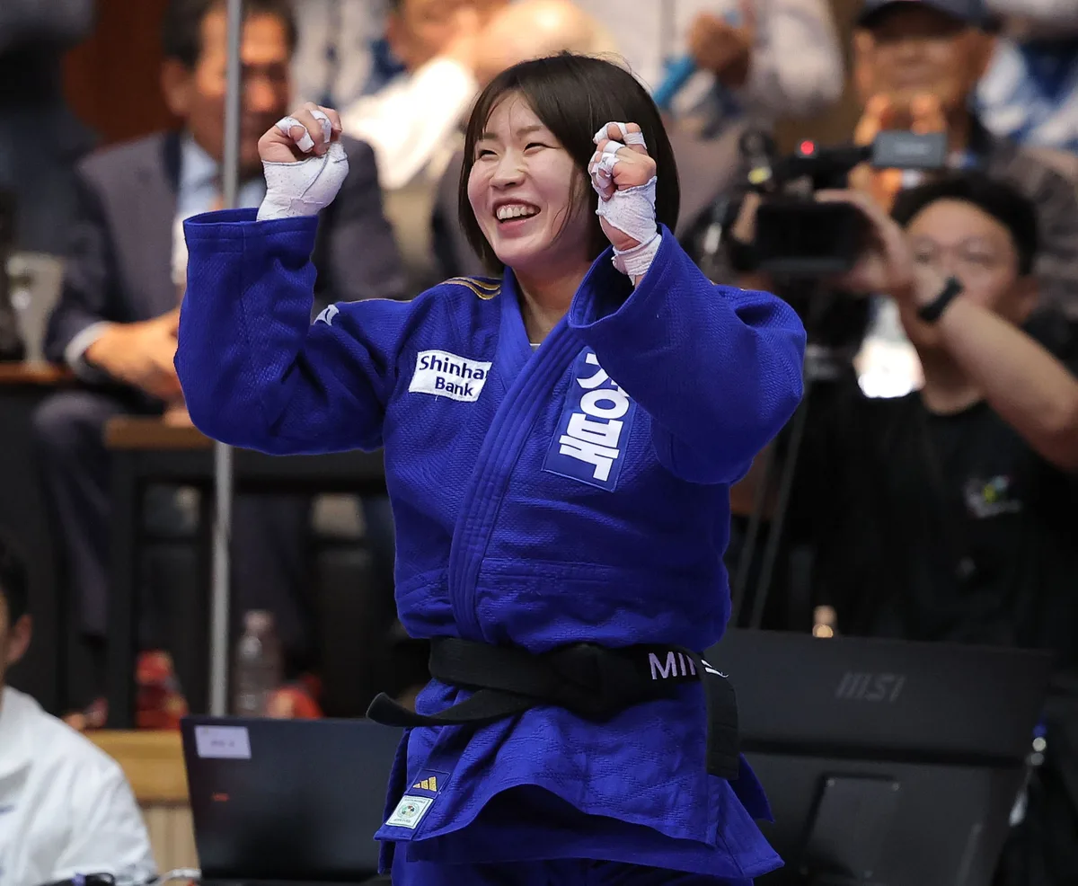 유도 허미미, 전국체전 5연패…여자 일반부 57㎏급 우승