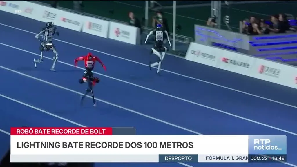Robô chinês quebra recorde de Usain Bolt nos 100 metros