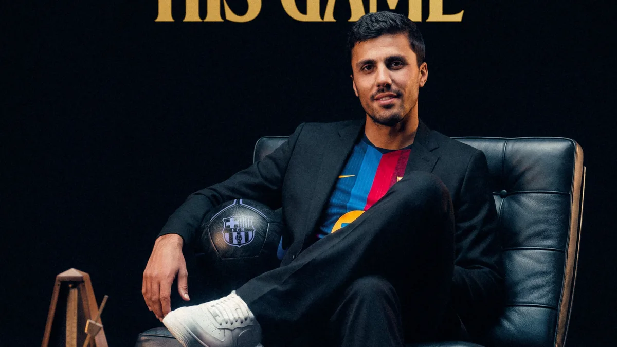 ¡Ya es oficial!: Barcelona ficha a Rodri por 73 millones de euros