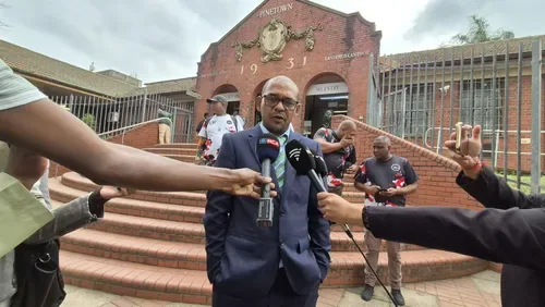 ‘Do I look embattled?’ Fadiel Adams returns to Parliament as fraud case postponed