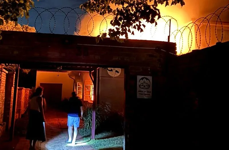 NARROW ESCAPE: Centurion home of Dalai Lama’s SA representative firebombed