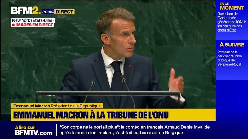 IA: Emmanuel Macron appelle les États souverains à ne pas dépendre de la Chine et des États-Unis