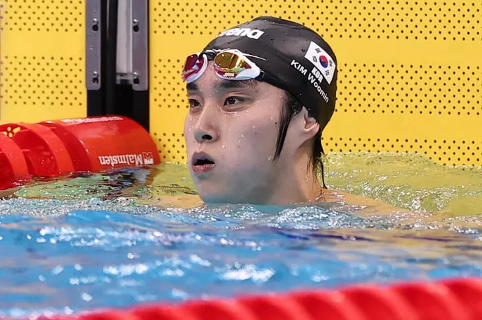 ‘항저우 MVP’ 수영 김우민, 부상 악재로 자유형 400m 기권