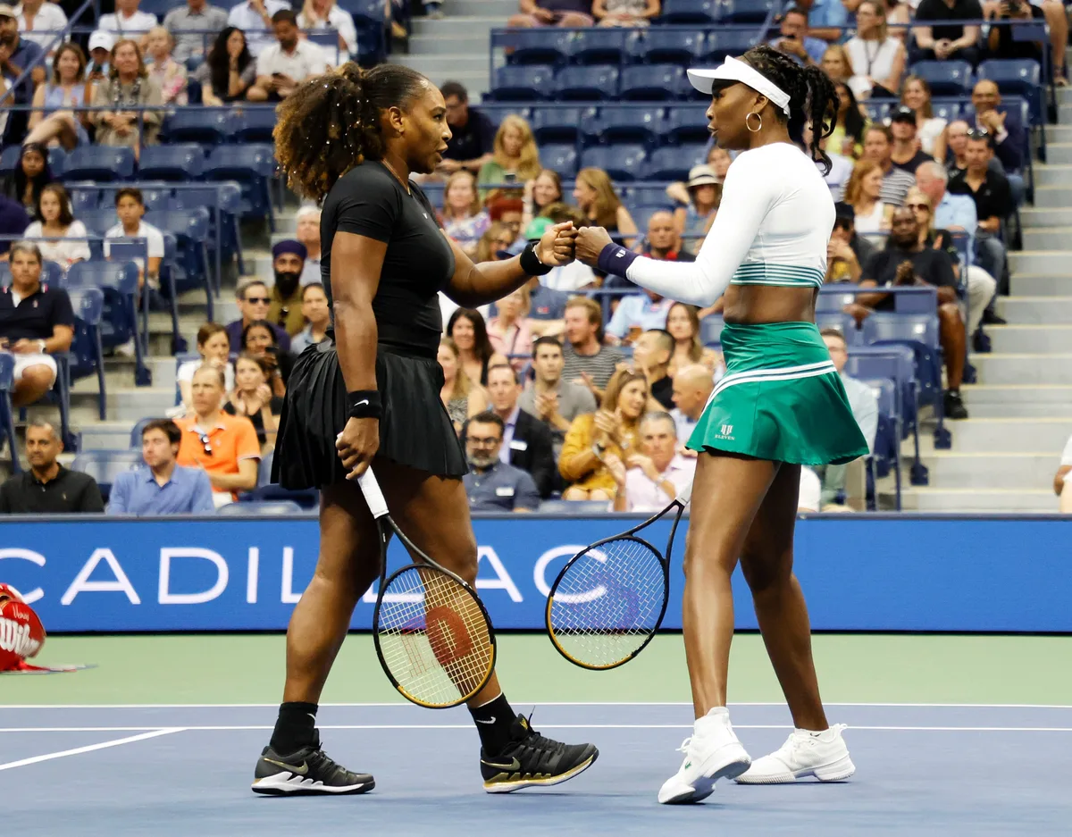 Williams sisters beaten on doubles return at Cincinnati Open