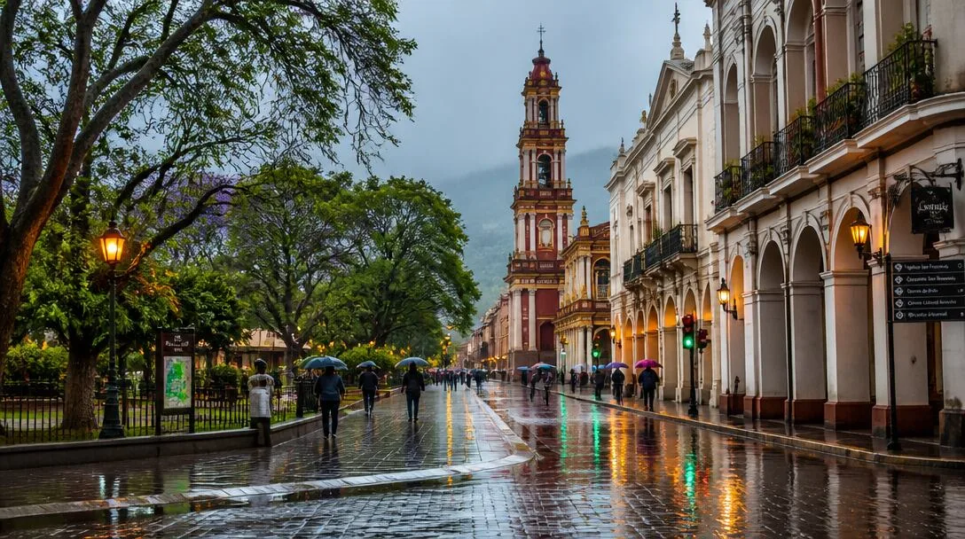 Clima en Salta hoy jueves 15 de octubre: lluvia ligera y cielo cubierto