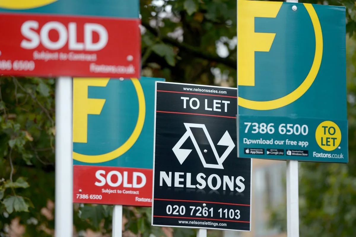 House prices slump by up to 25% in London as rents rise: What's happening in your area?