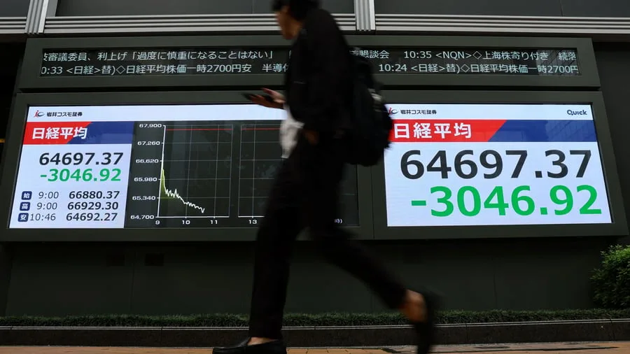 Nikkei, Kospi, Topix: Sorge um KI und US-Inflation – Aktienkurse in Asien stürzen ab