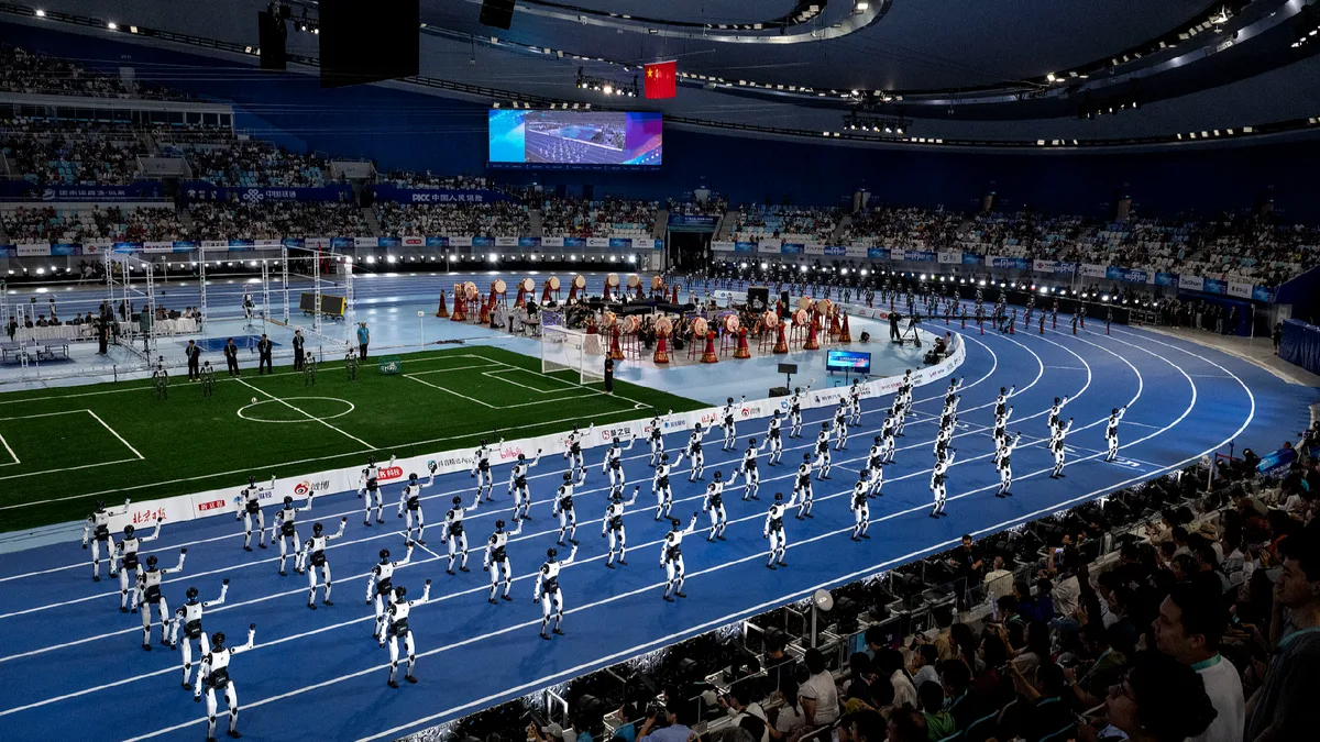 Second edition of World Humanoid Robot Games gets underway in Beijing