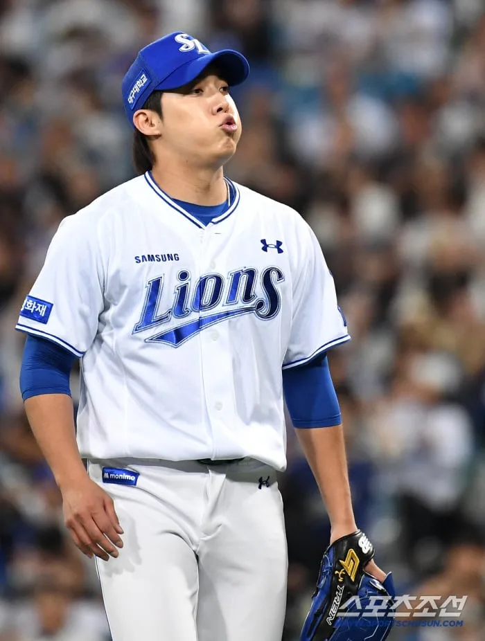 300억 거뜬할줄 알았는데, 충격 9실점 웬말이냐...FA 최대어 타이틀, 허무하게 날아가나