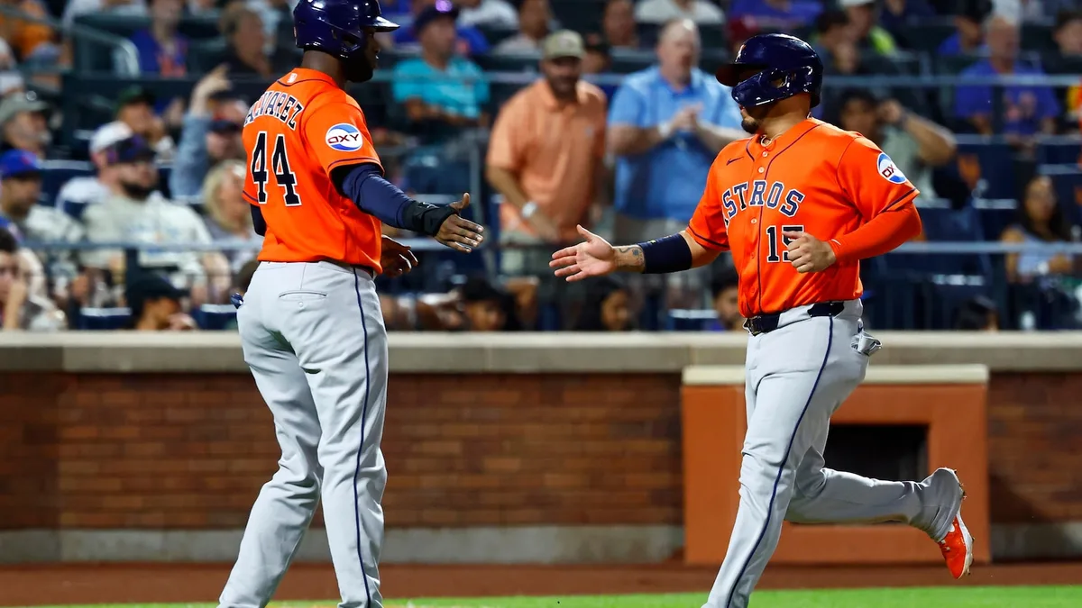 Varsho backs Brown in the Astros' 3-1 victory over the Mets