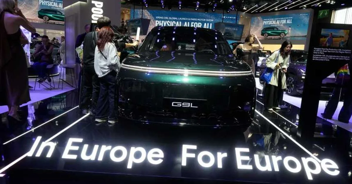 « En Europe pour l'Europe », l'offensive du marché chinois au Mondial de l'Auto