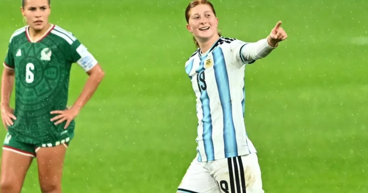 Argentina venció 3-2 a México y se clasificó a octavos del Mundial Sub 20 Femenino por segunda vez en su historia