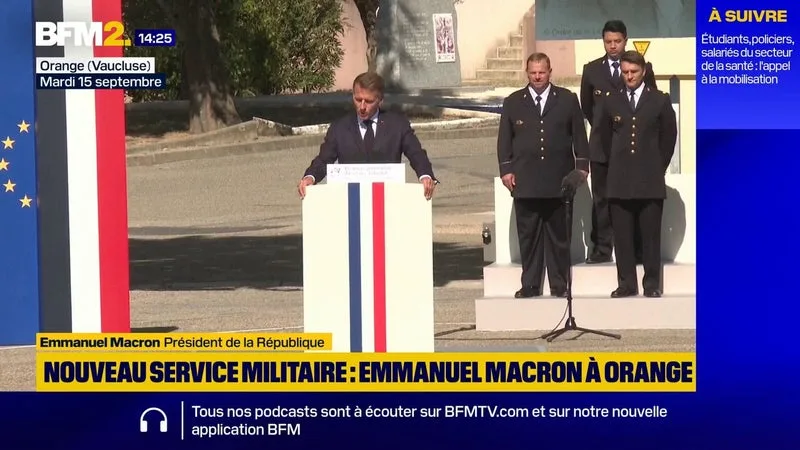 Nouveau service militaire: la première promotion portera le nom du résistant Henri Fertet, annonce Emmanuel Macron