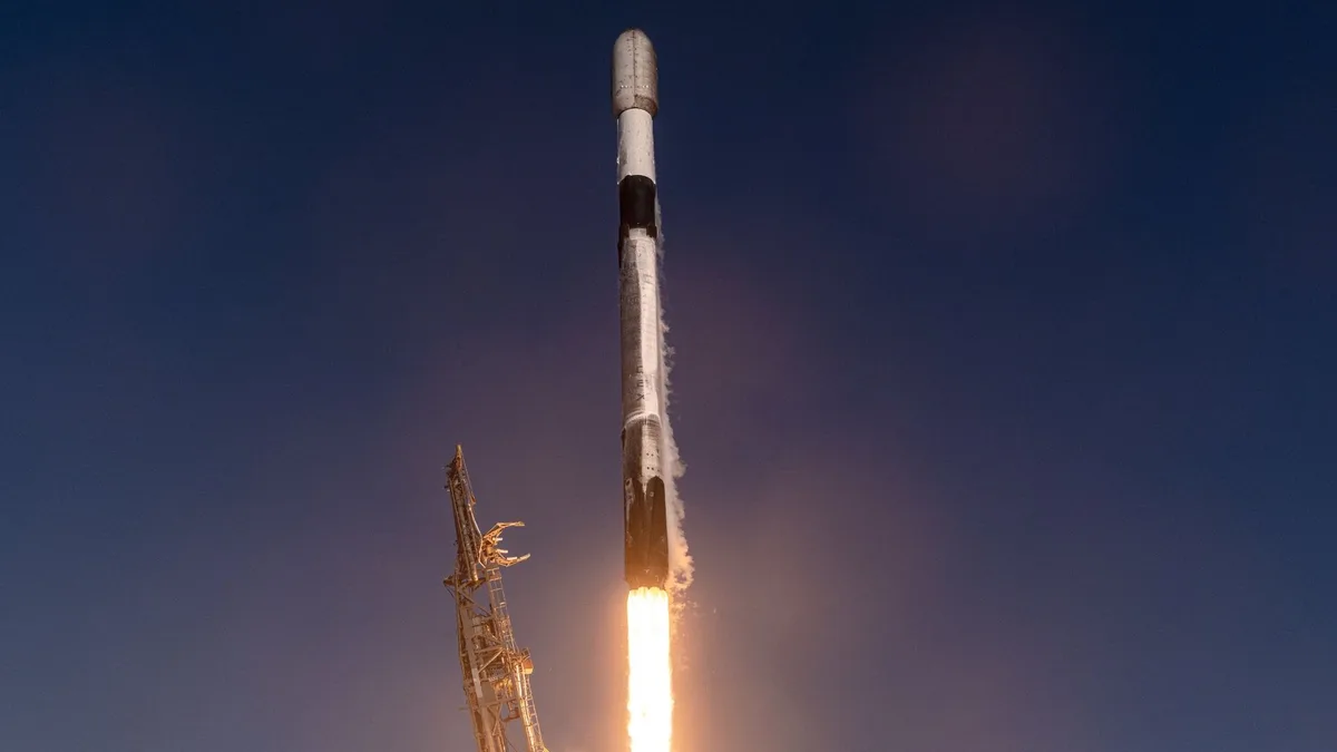 SpaceX launches Falcon 9 Starlink mission for 1st time in more than 3 weeks (photo)
