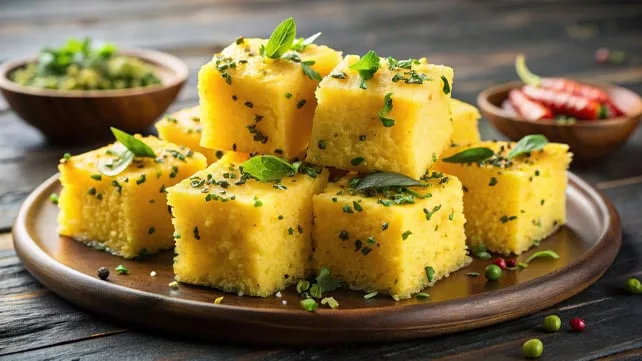Qué es el dhokla: la receta para preparar este plato salado de la India que no lleva carne
