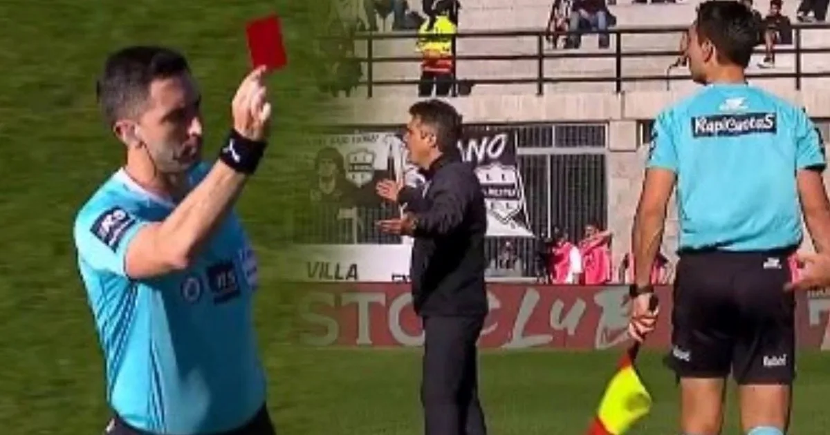 Video: la furiosa reacción de Guillermo que generó su expulsión ante Riestra