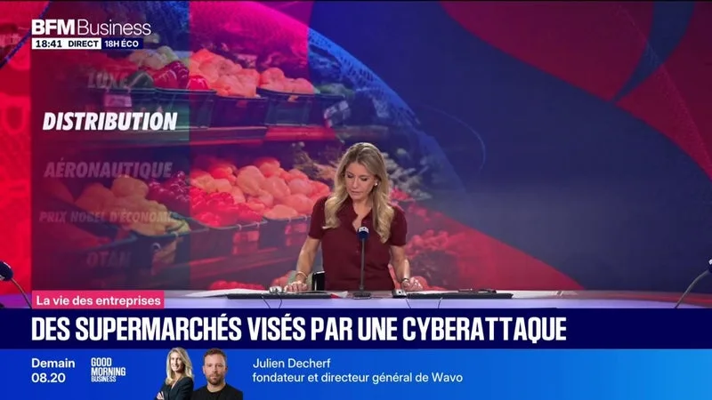 Cyberattaque sur les supermarchés