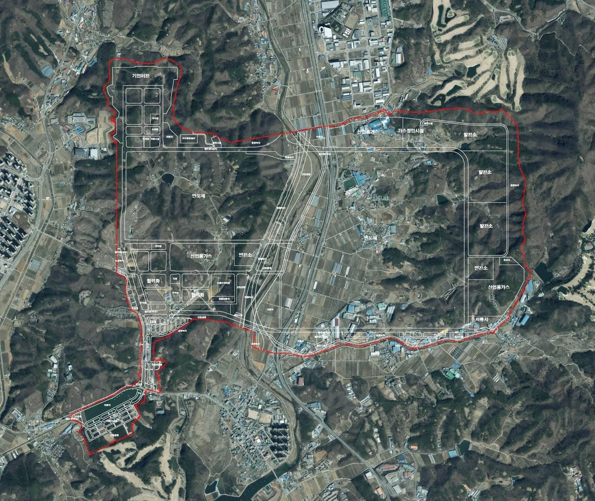 LH, “10월 용인 반도체 산단 1공구 조성 공사 착공”