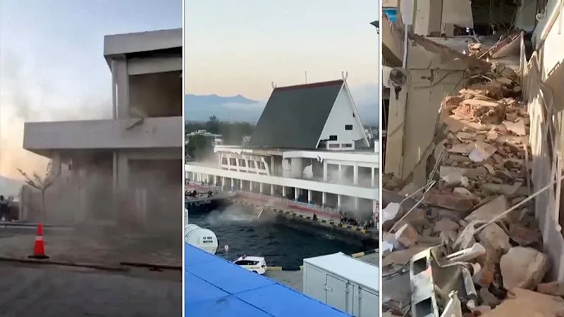 7.7-magnitude quake strikes Indonesia