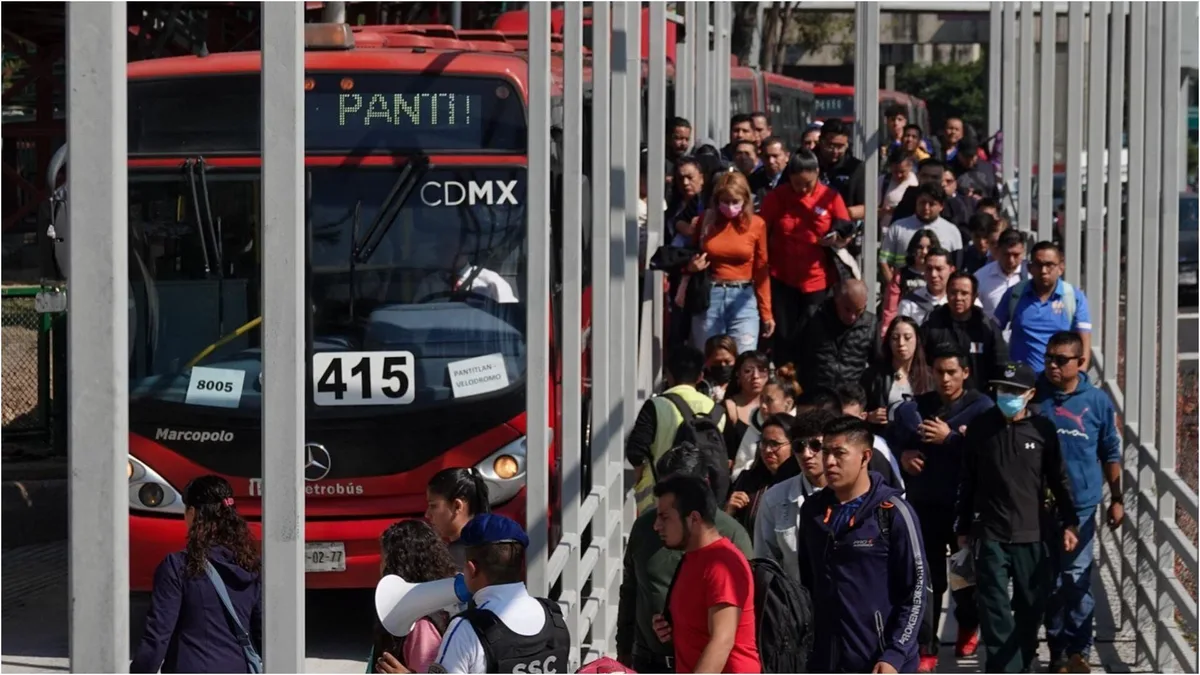 Estaciones del Metrobús sin servicio en esta última hora de este 26 de agosto