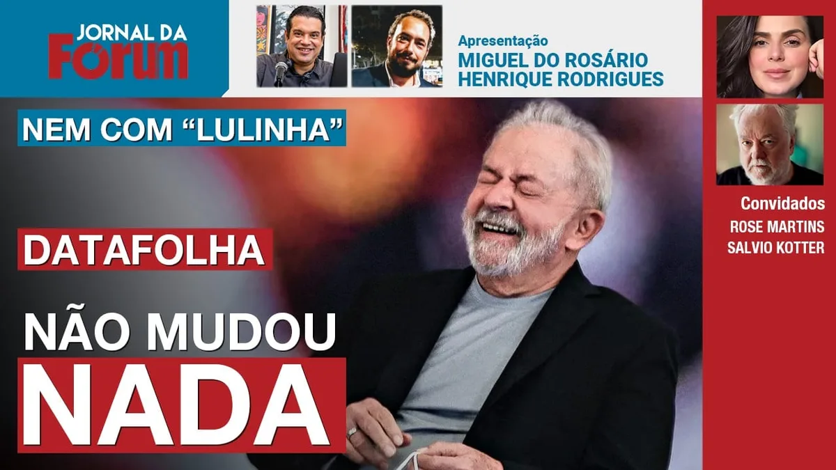 Lula segue à frente no Datafolha e massacre da imprensa corporativa com “Lulinha” não dá resultado