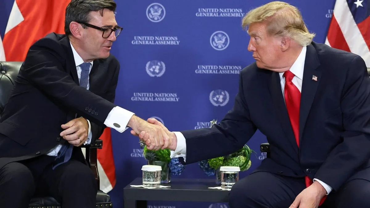 Trump criticises UK’s Chagos deal, says new British PM Burnham will reconsider