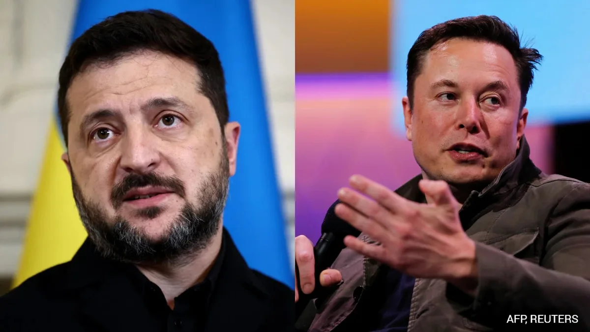 "Time For Zelensky To Go": Elon Musk On Recent Strikes On Ukraine