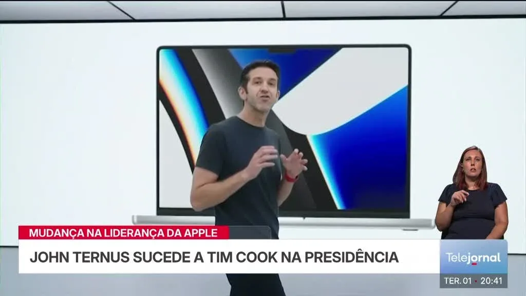 John Ternus sucede a Tim Cook à frente da Apple