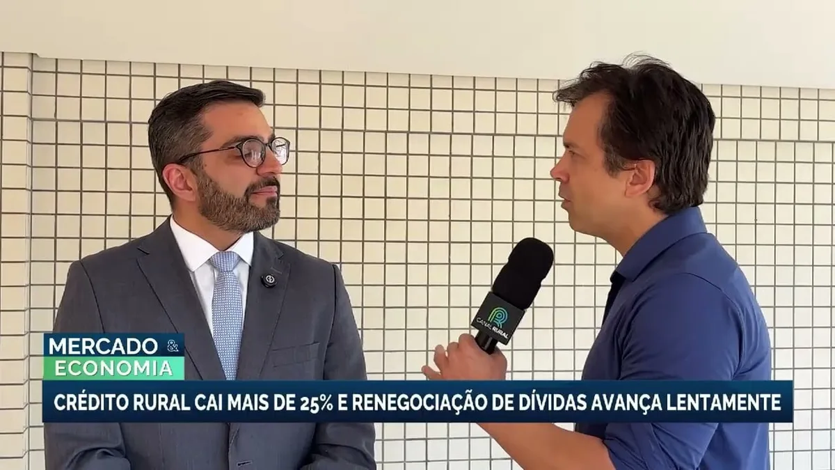 Crédito rural no Brasil cai 26% e quase 30% no Rio Grande do Sul