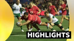 WXV Global Series highlights: Wales 50-19 South Africa