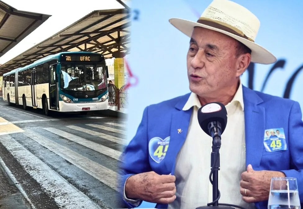 Bocalom defende tarifa zero e diz que transporte coletivo está “muito melhor”