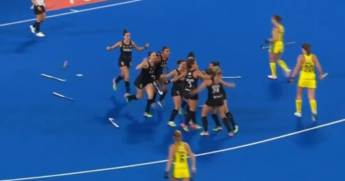 Video: el gol de Julieta Jankunas para que Las Leonas le ganen a Australia