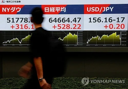 日 증시 시총 '톱4' 혼전…AI·은행주, 도요타 맹추격