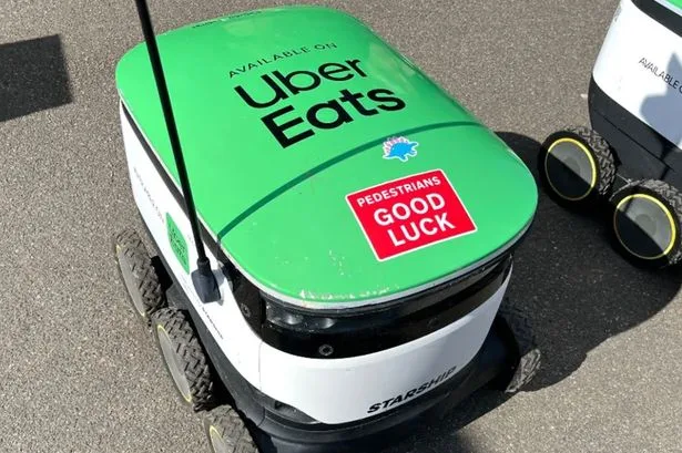 Trial using robots to deliver for Uber Eats ends after vandals target the machines