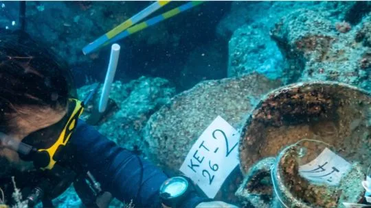 Hallan frente a las costas de Turquía el naufragio más antiguo del mundo